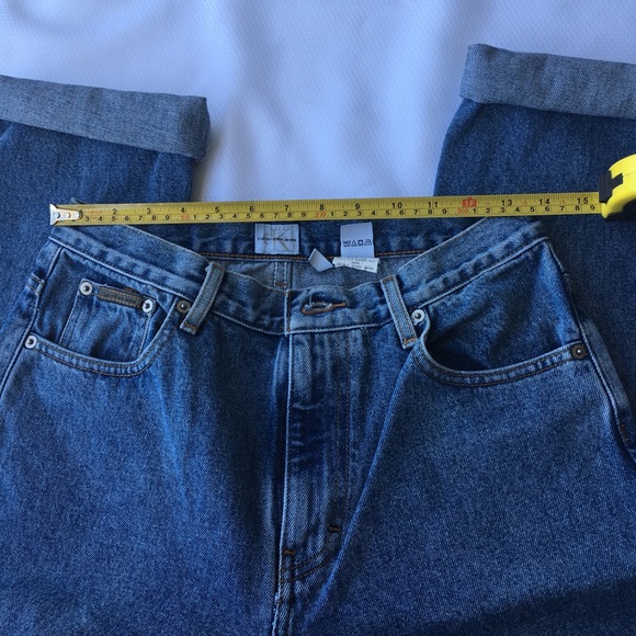 VINTAGE CALVIN KLEIN HIGH WAISTED MOM JEAN - Picture 7 of 8